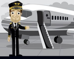 Daily Joke: A Dirty-Minded Captain And A Red-Faced Stewardess