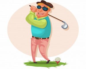 Daily Joke: Her First Golf Lesson