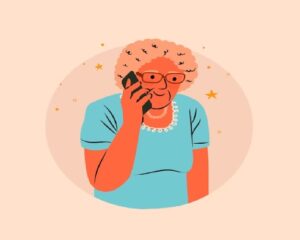 Daily Joke: A Little Old Lady Tried To Phone Her Local Bank