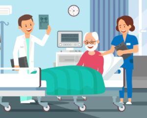 Daily Joke: An Extremely Modest Old Man Was In The Hospital