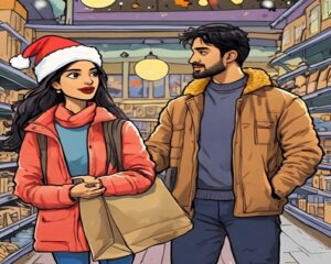 Daily Joke: A Couple Were Out Doing Some Christmas Shopping