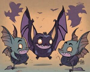 Daily Joke: Three Bats Are Taught How to Suck Blood