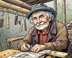 Daily Joke: An Elderly Man Applies To Be A Woodcutter