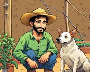 Daily Joke: A Farmer And His Pet Dog Lived Alone