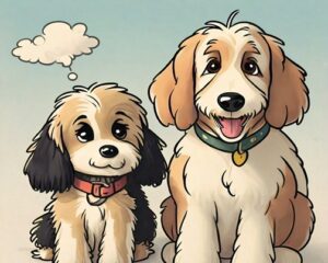 Daily Joke: A Collie and a Poodle Are Strolling Along the Road