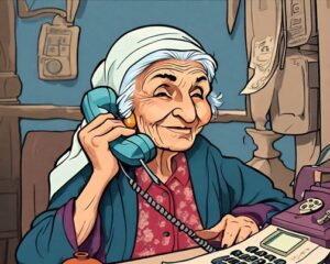Daily Joke: A Sweet Old Lady Telephoned St Josephs Hospital