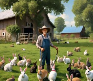 Daily Joke: The Strongest Rabbits Are Kept On A Farm Owned By A Man