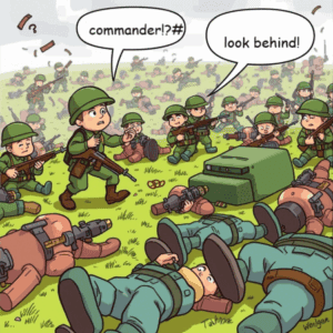 Jokes Daily Joke: In the Future Wars Are Fought on a Budget Meet the Hero of Make Believe Combat