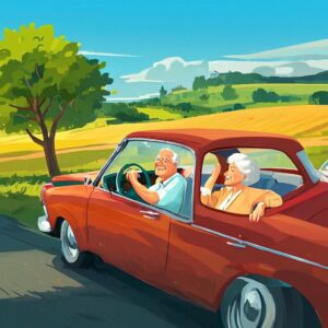 Jokes Daily Joke: A Joke for the Ages When an Elderly Driver Meets a Talkative Cop