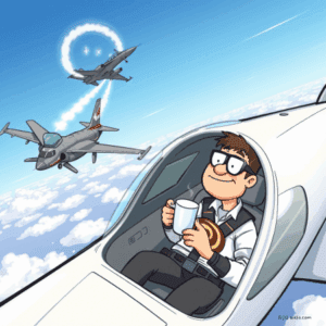 Jokes Daily Joke: Airplane Humor When a Commercial Pilot Out Smarts a Hotshot Fighter Jet Pilot