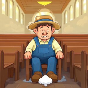 Daily Joke: Farmers Funny Fix for Flatulence Why He Started Praying at 6 PM Every Day