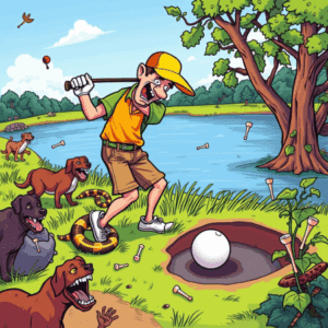Jokes Daily Joke: Golf Gone Wrong The Comedic Misadventures of Americas Worst Player