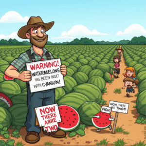 Jokes Daily Joke: How One Watermelon Farmers Clever Trick Turned Into a Joke on Him