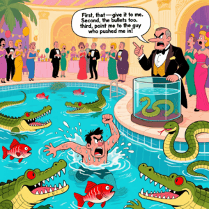 Jokes Daily Joke: Epic Party Prank Backfires Mans 3 Wishes After Escaping Deadly Tank