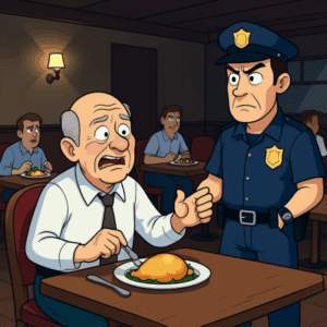 Jokes Daily Joke: How an Old Man Outsmarted a Cop with a Single Gesture