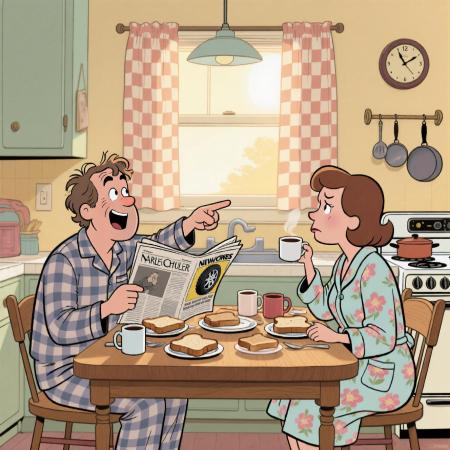 Daily Joke: Classic Couple Joke Shopping Tires and a Twist