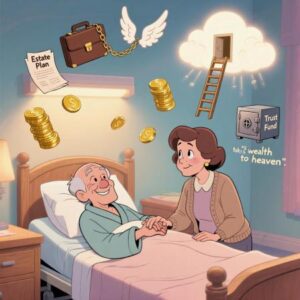 Daily Joke: Hilarious Elderly Lawyer Joke About Money and Heaven