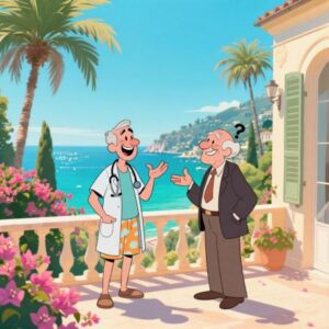 Daily Joke: Laugh Out Loud Story of How a Doctor and Lawyer Ended Up on the Riviera