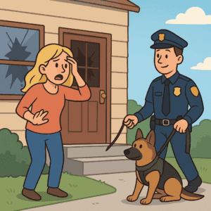Daily Joke: She Reported a Break In But Her Comment to Police Stole the Show