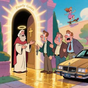 Daily Joke: What Kind of Car You Get in Heaven Depends on This One Question