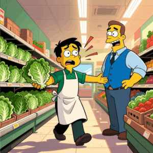 Daily Joke: Customer Wants Half a Lettuce Clerks Quick Save Leads to an Epic Brazil Roast Gone Wrong