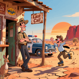 Daily Joke: Outback Comedy Gold How One Mans Fake Drunken Act Tricked a Police Officer