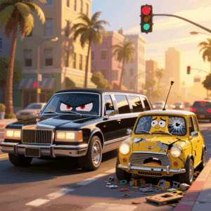 Daily Joke: Rich Guy Brags About His Limo Gets Owned by a Mini Driver in a Towel