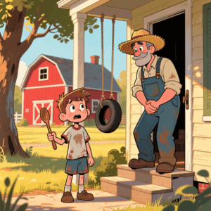 Daily Joke: Farmer Visits Neighbor and Gets a Shocking Answer From a 9 Year Old