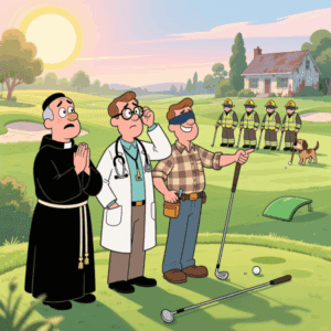 Daily Joke: Hilarious Golf Story: Why the Engineer Asked Firefighters to Play at Night