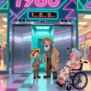 Jokes Daily Joke: The Elevator Surprise That Left an Amish Family Shocked