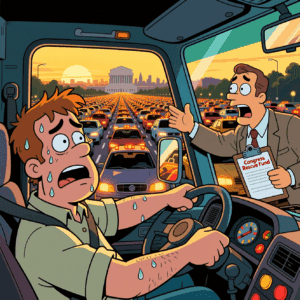 Daily Joke: Unexpected Twist in DC Traffic A Funny Story Every Driver Can Relate To