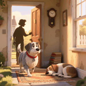 Jokes Daily Joke: Dog Escapes Busy Home with Six Kids for Afternoon Naps at a Neighbors House