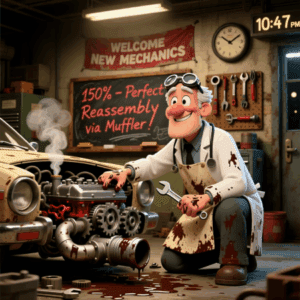 Jokes Daily Joke: From Gynecology to Garage One Career Change Leads to a Hilarious Exam Result