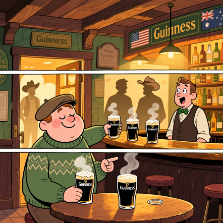 Daily Joke: Irishmans Drinking Tradition Takes a Comical Turn in This Pub Joke