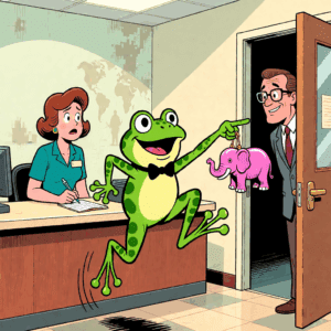 Daily Joke: Viral Frog Bank Joke With the Perfect Surprise Ending