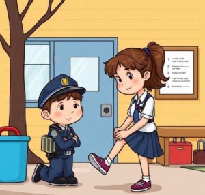 Daily Joke: It Was Just to Tie Her Shoe A 6 Year Old Adorable Request Goes Viral