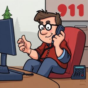 Daily Joke: A Funny 911 Call Bubbas Creative Solution to Spelling Eucalyptus
