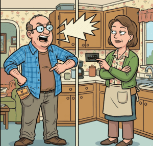 Daily Joke: Man Reads Self Help Book and Confronts Wife The Ending Is Hilarious