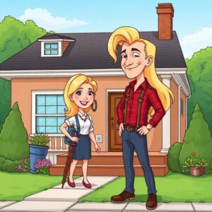 Daily Joke: The Blonde Who Painted a Ferrari Thinking It Was a Porch