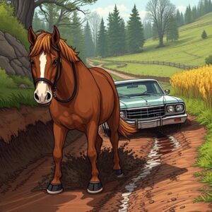 Daily Joke: The Blind Horse Who Only Pulled When He Thought He Had Help