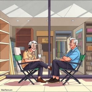 Daily Joke: The Mall Window Comeback That Silenced Two Young Entrepreneurs
