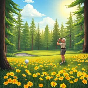 Daily Joke: : When Mother Nature Shows Up on the 18th Hole