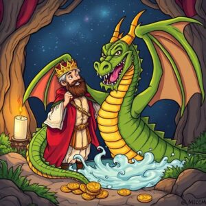 Jokes Daily Joke: King Arthur and the Dragon Masters Clever Trick A Funny Medieval Court Joke
