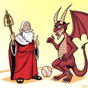 Daily Joke: The Baseball Game Between Heaven and Hell With a Brilliant Twist