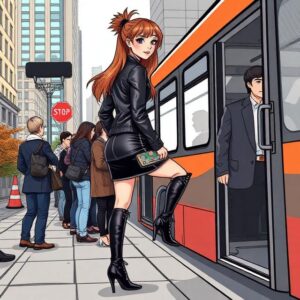 Daily Joke: The Tight Leather Skirt Bus Joke with a Hilarious Twist