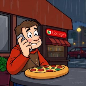 Daily Joke: The Google Pizza Order That Knew Absolutely Everything