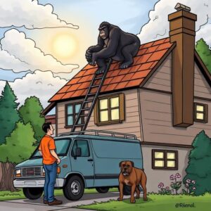 Jokes Daily Joke: The Gorilla on the Roof That Ended in a Hilarious Reality Check
