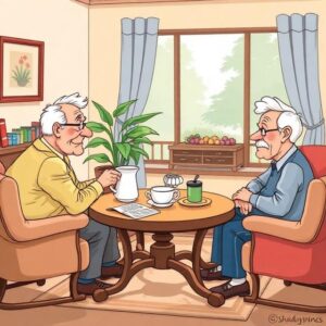 Daily Joke: The Morning Schedule That Left the Other Men Speechless